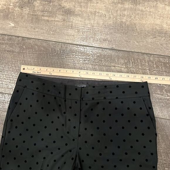 Black Polka Dot Women's Pants - Picture 4 of 10